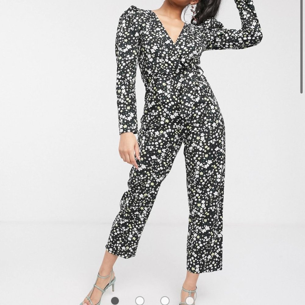 ASOS Floral Patterned Jumpsuit